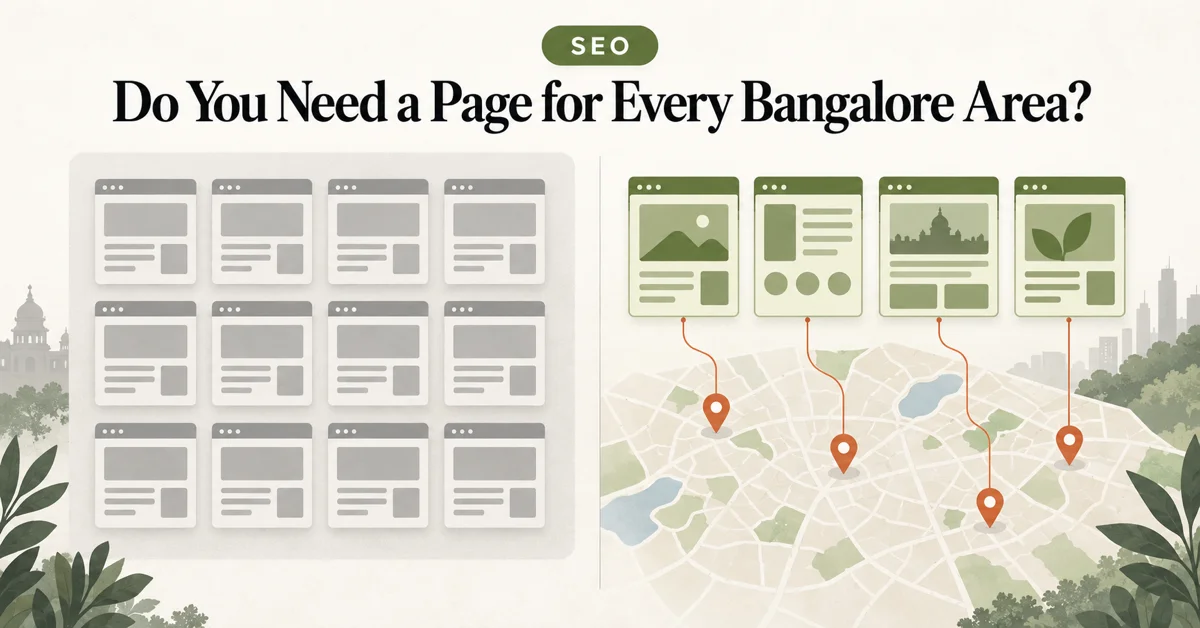 Do You Need a Separate Page for Every Bangalore Neighbourhood?